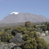 Kilimanjaro - Day 2 - View on Uhuru